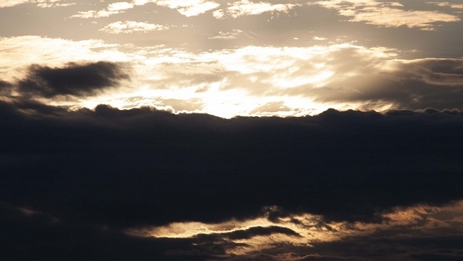 Un tramonto che aiuta a riflettere